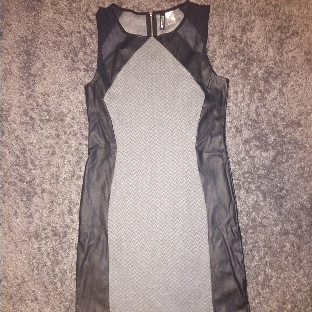 Divided H&M Leather Dress